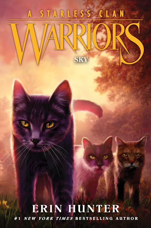 warrior cats:power of three books 1-6 by erin hunter, Paperback