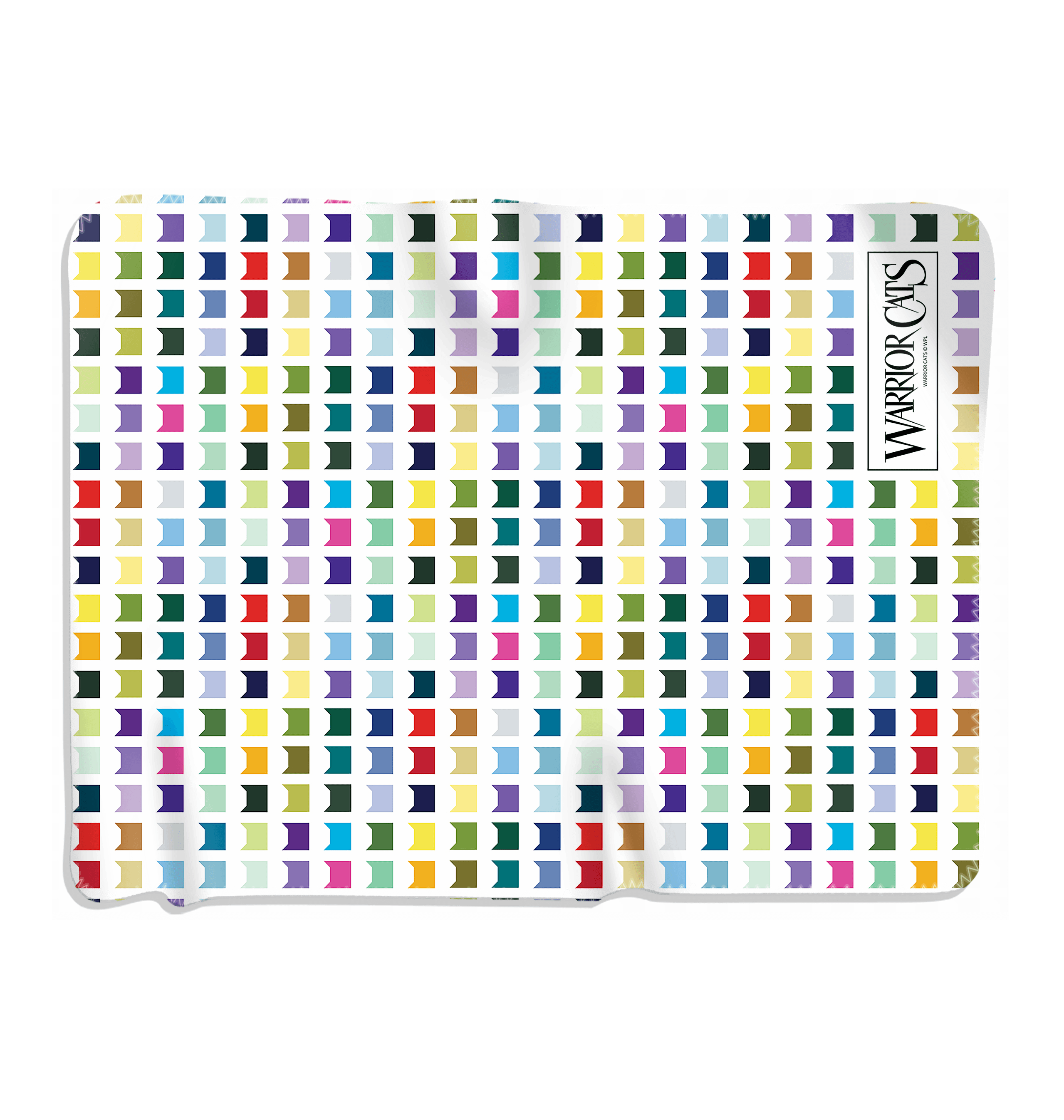 White ICON design blanket