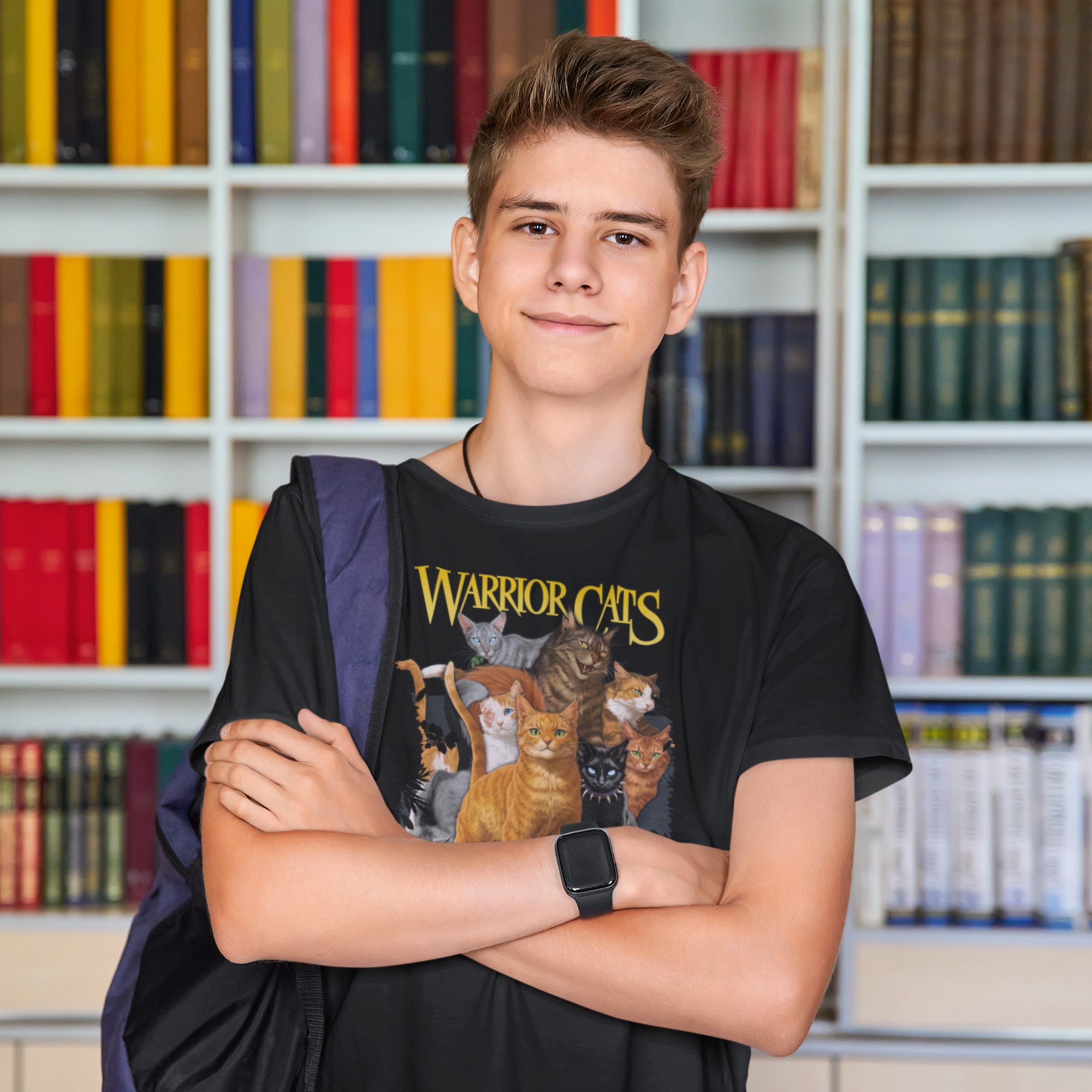 Warrior Cats Character Art Youth Unisex T-Shirt
