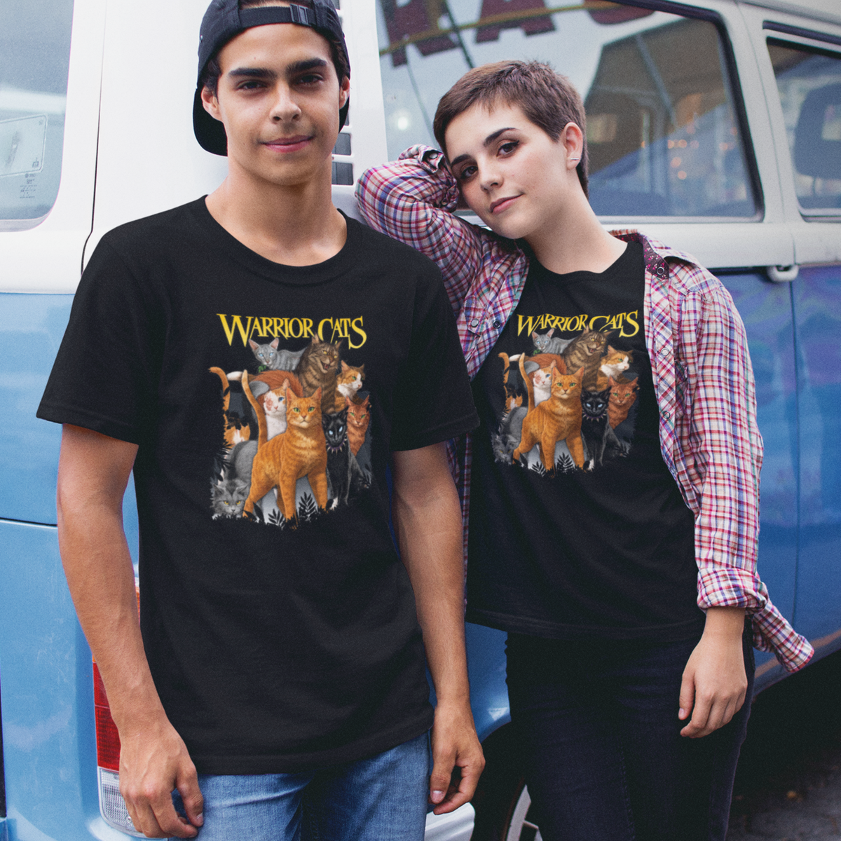 Warrior Cats Character Art Adult Unisex T-Shirt