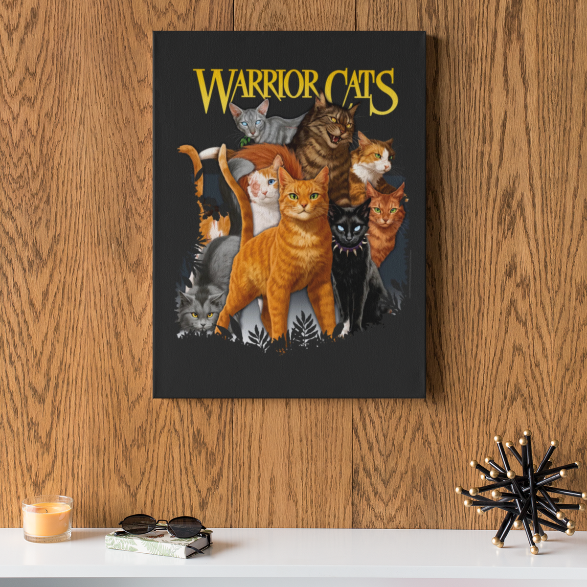 Warrior Cats Character Art Group Canvas