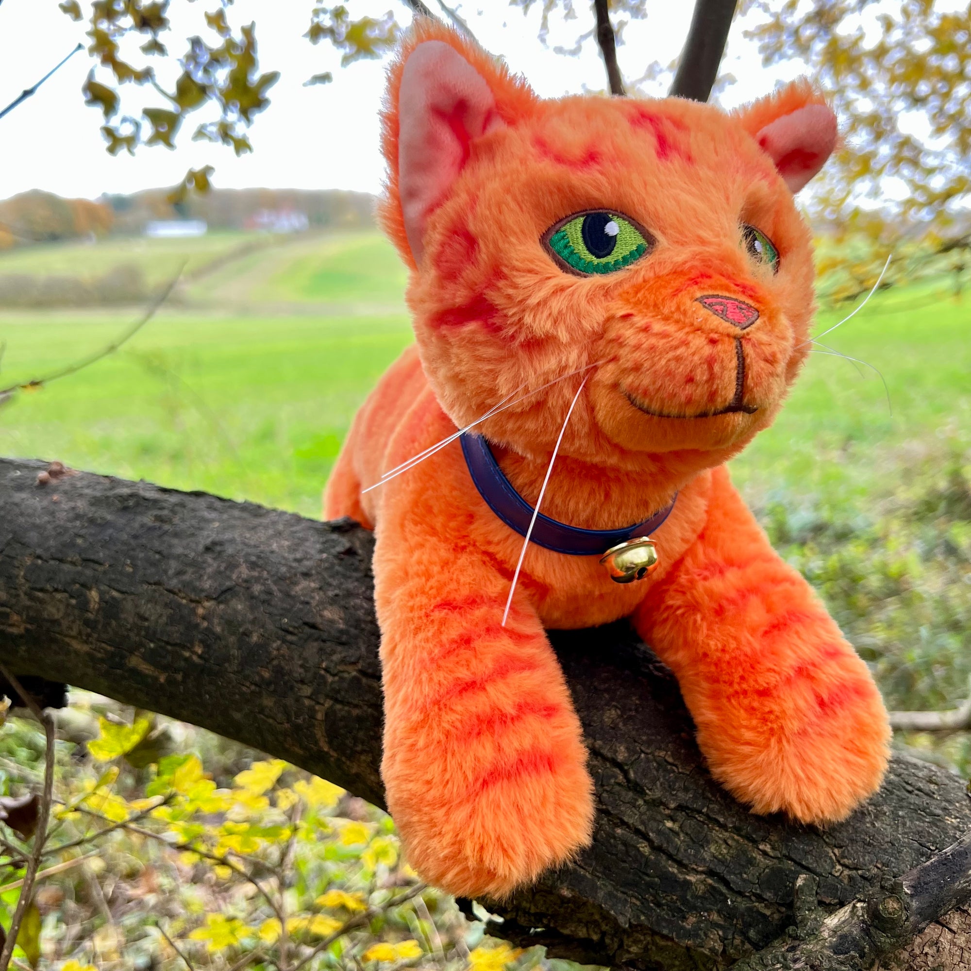 Rusty Large Plush Cat