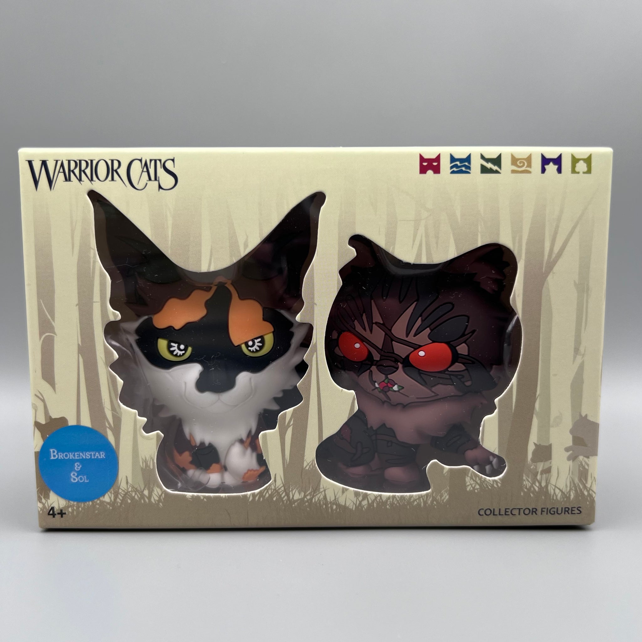 Kittens Sol Brokenstar & Sol - Mini Collector Figures (Series 8) | Official Warrior ...