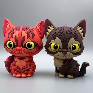 Brambleclaw and Squirrelflight - Mini Collector Figures (The NEW Prophecy)