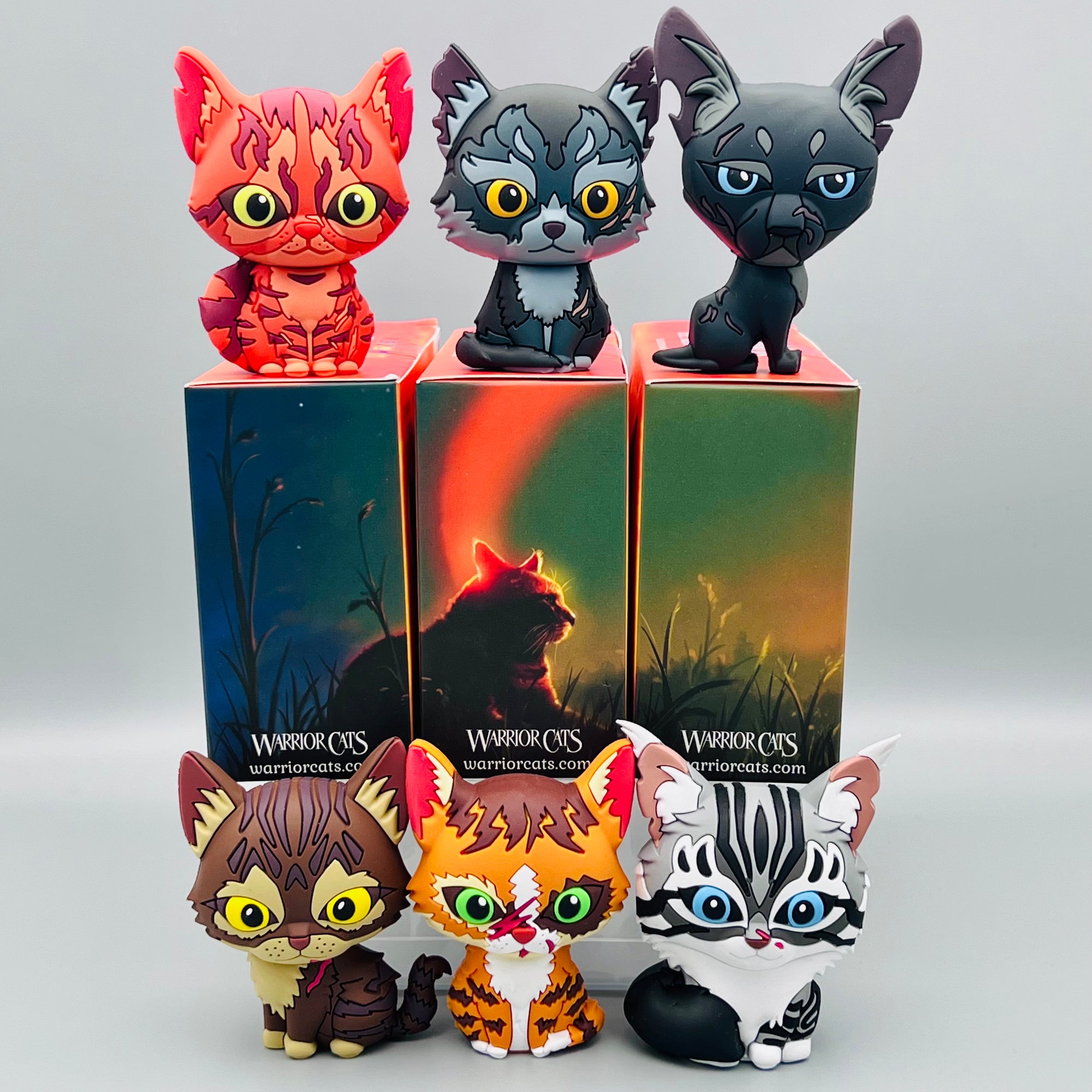 Brambleclaw and Squirrelflight - Mini Collector Figures (The NEW