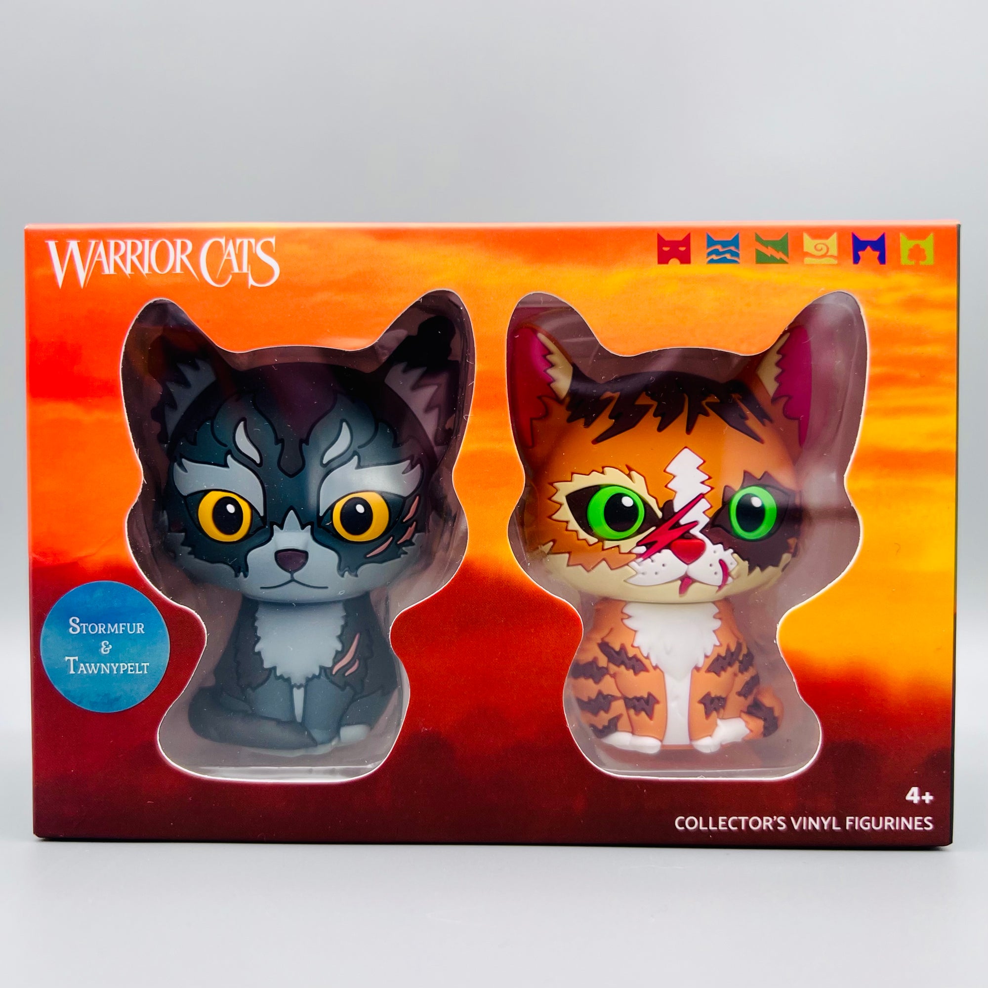 Stormfur and Tawnypelt - Mini Collector Figures (The NEW Prophecy)