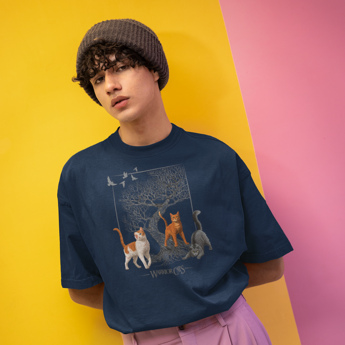 Warrior Cats Tree Youth Unisex T-Shirt  – Firestar / Brightheart / Graystripe