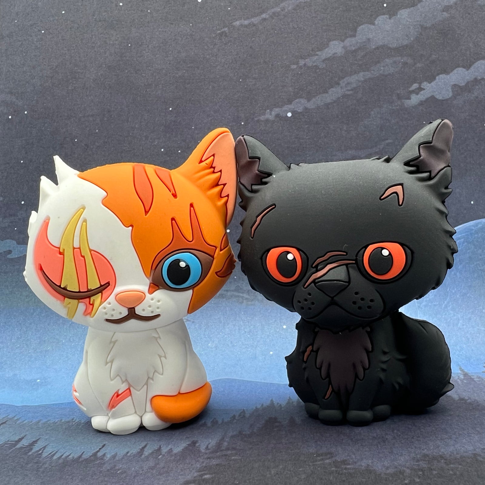 Brightheart & Yellowfang - Mini Collector Figures (The Prophecies Begin)
