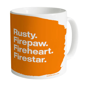 White Firestar - Ceramic Mug