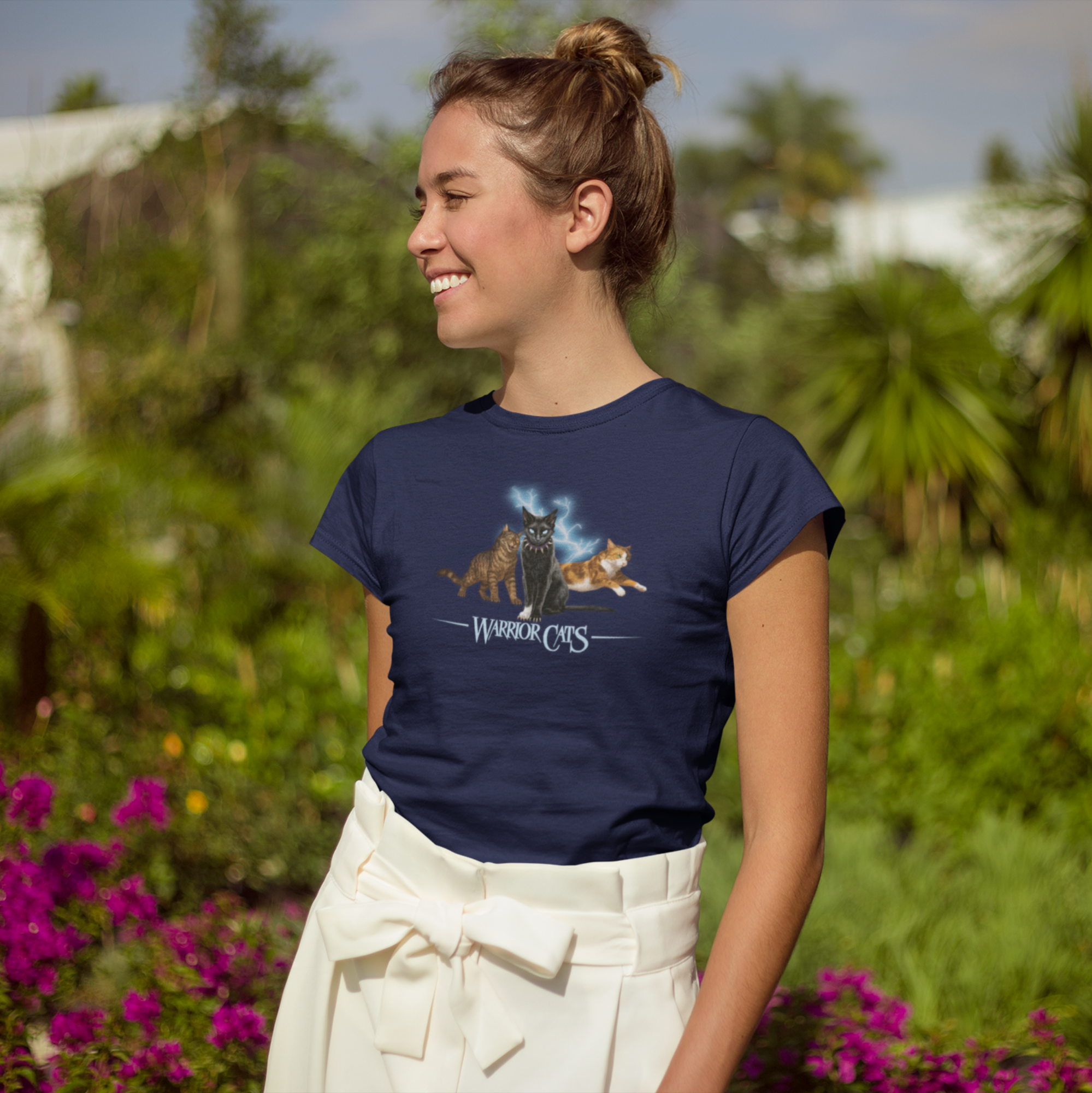 Warrior Cats Lightening Ladies T-Shirt – Scourge / Tigerstar / Tawnypelt