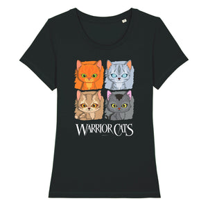 Warrior Cats - Four Cats - Adult Ladies T-Shirt