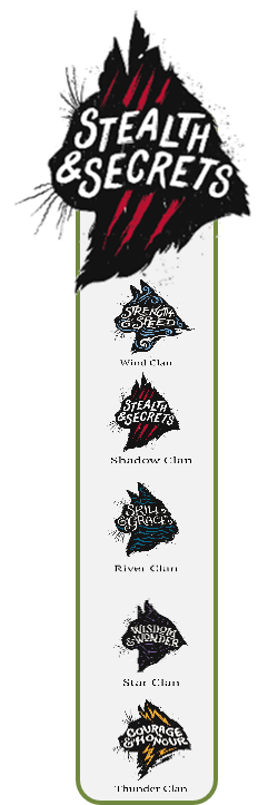 ShadowClan Magnetic Bookmark | Official Warrior Cats Store