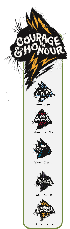 ThunderClan Magnetic Bookmark