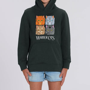 Warrior Cats - Four Cats - Youth Unisex Hoodie
