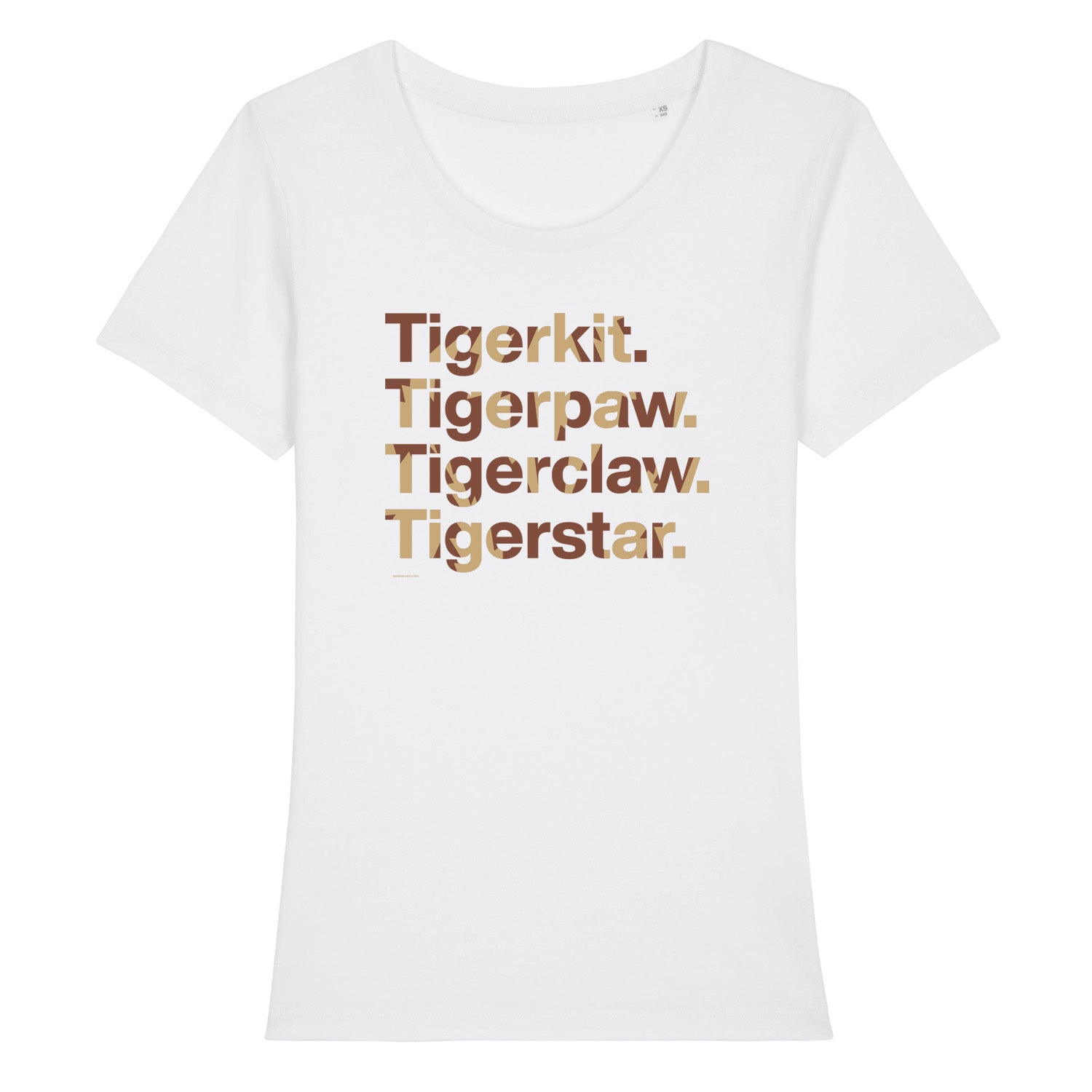 Character Names - Tigerstar - Adult Ladies T-Shirt