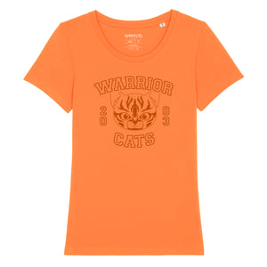 Warrior Cats College Orange - Adult Ladies T-Shirt