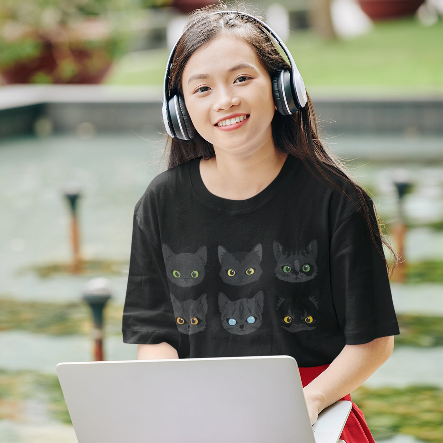 Warrior Cats Minis Eyes - Adult Ladies T-Shirt